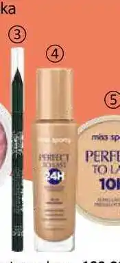 Teta Miss sporty Perfect to Last 24h make-up nabídka