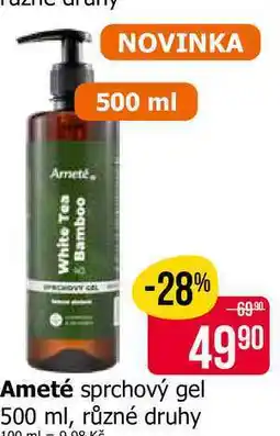 Teta Ameté sprchový gel 500 ml, různé druhy nabídka
