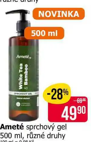 Teta Ameté sprchový gel 500 ml, různé druhy nabídka