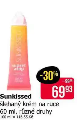 Teta Sunkissed šlehaný krém na ruce 60 ml, různé druhy nabídka