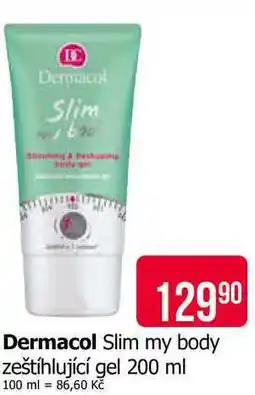 Teta Dermacol Slim my body zeštíhlující gel nabídka