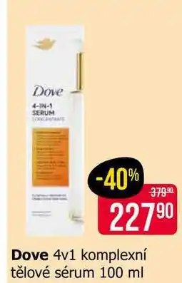 Teta Dove 4v1 komplexní tělové sérum nabídka