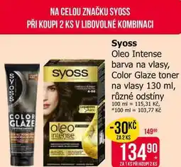 Teta Syoss Oleo Intense barva na vlasy nabídka