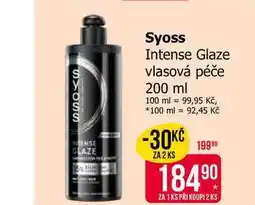 Teta Syoss Intense Glaze vlasová péče nabídka