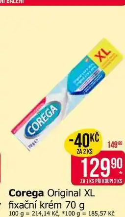 Teta Corega Original XL fixační krém nabídka