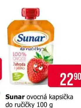 Teta Sunar ovocná kapsička do ručičky nabídka