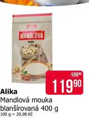 Teta Alika Mandlová mouka blanšírovaná nabídka