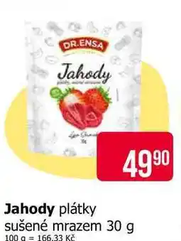 Teta DR.ENSA Jahody plátky sušené mrazem nabídka