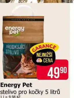 Teta Energy Pet stelivo pro kočky 5 litrů nabídka