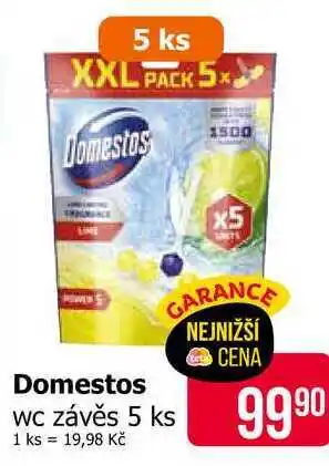 Teta Domestos wc závěs 5 ks nabídka