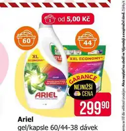 Teta Ariel gel/kapsle 60/44-38 dávek nabídka