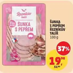 Penny Market ŠUNKA $ PEPŘEM ŘEZNÍKŮV TALÍŘ nabídka