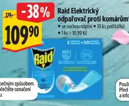 Albert Raid Elektrický odpařovač proti komárům nabídka