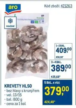 Makro Krevety HLSO nabídka