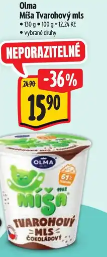 Albert Olma Míša Tvarohový mls nabídka