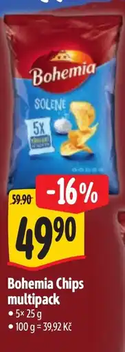 Albert Bohemia Chips multipack nabídka