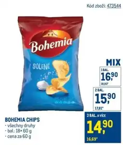 Makro Bohemia chips nabídka