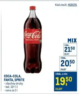 Makro Coca-cola, fanta, sprite nabídka