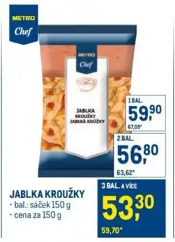 Makro Jablka kroužky nabídka