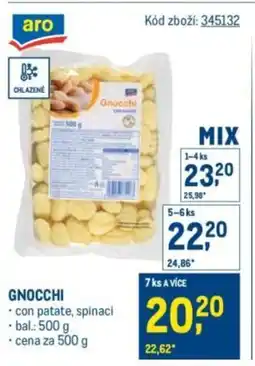 Makro Gnocchi nabídka