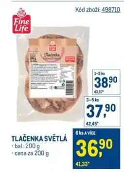 Makro Tlačenka světlá nabídka