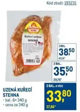 Makro Uzená kuřecí stehna nabídka
