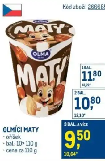 Makro Olmíci maty nabídka