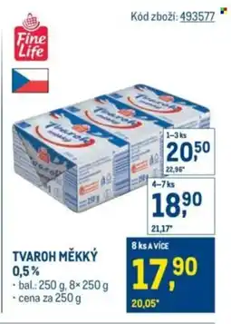 Makro Tvaroh měkký 0,5% nabídka