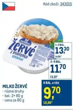 Makro Milko žervé nabídka