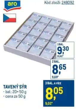 Makro Tavený sýr nabídka
