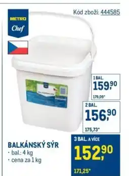 Makro Balkansky Syr nabídka