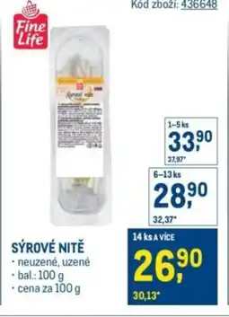 Makro Sýrové nitě nabídka