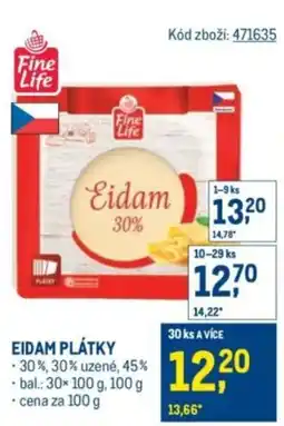 Makro Eidam plátky nabídka