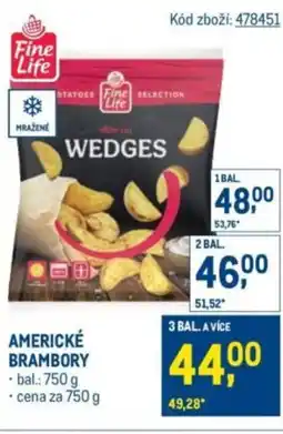 Makro Fine Life Americké brambory nabídka