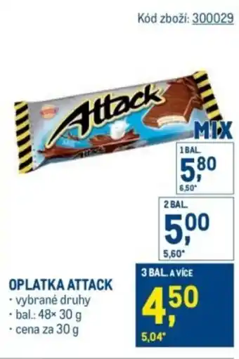 Makro Oplatka attack nabídka