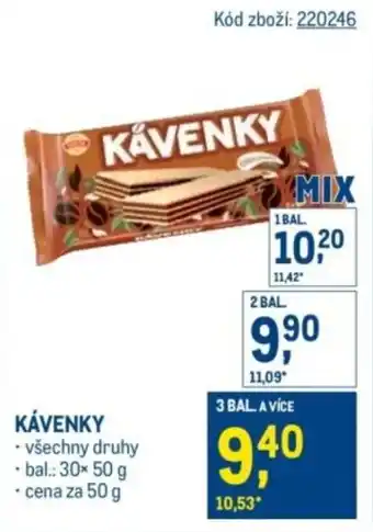 Makro Kavenky nabídka