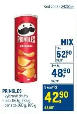 Makro Pringles nabídka