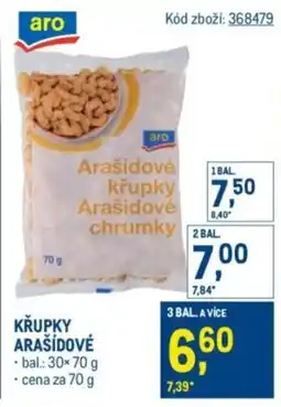 Makro Krupky arašídové nabídka