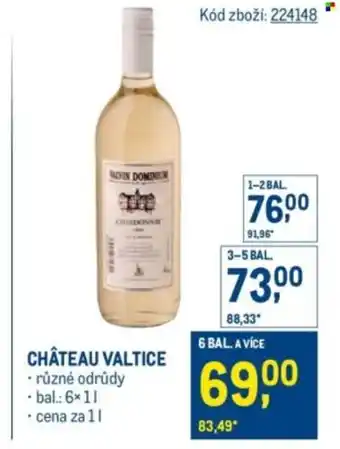 Makro Château valtice nabídka