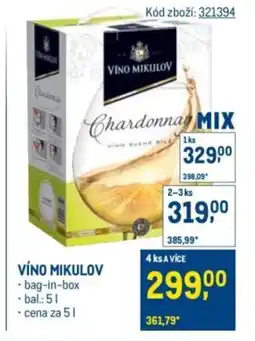 Makro Víno mikulov nabídka