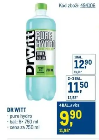 Makro Dr Witt nabídka