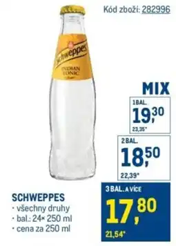 Makro Schweppes nabídka