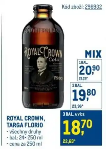 Makro Royal crown, targa florio nabídka