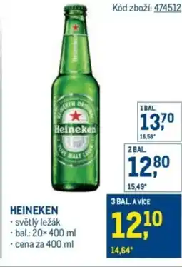 Makro Heineken nabídka