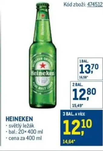 Makro Heineken nabídka