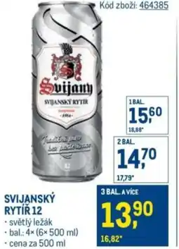 Makro Svijanský rytíř 12 nabídka