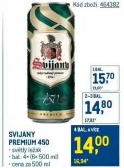 Makro Svijany premium 450 nabídka