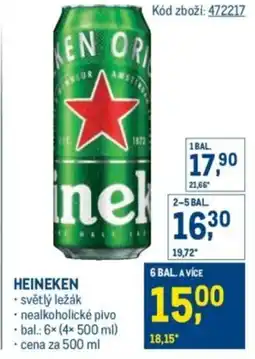 Makro Heineken nabídka
