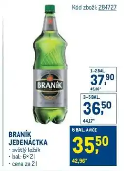 Makro Braník jedenáctka nabídka