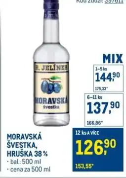 Makro Moravská švestka, hruška 38% nabídka